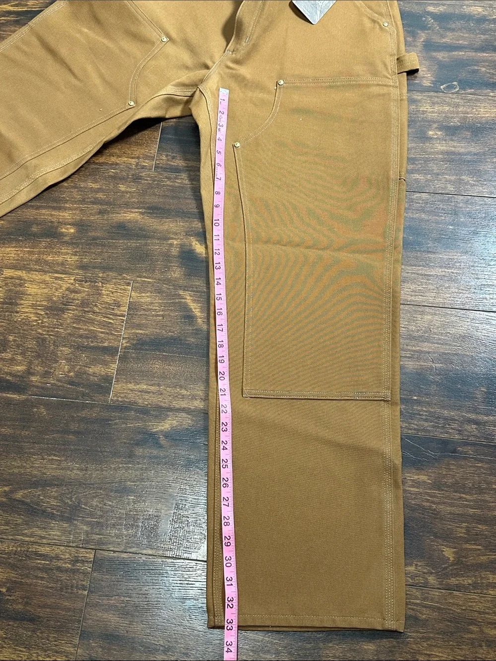 🔥 Carhartt B01 Loose Fit Firm Duck Work Dungarees 36x32 NWT 🛠️ - Picture 8 of 8